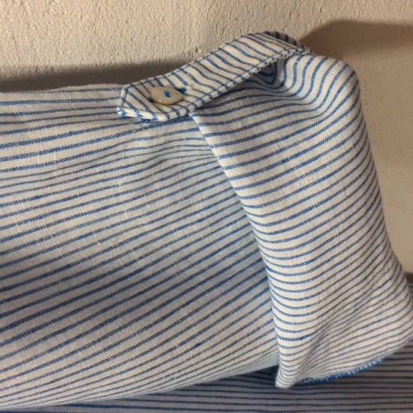 Foxcroft Linen Blouse Size 14 - Picture 3 of 4